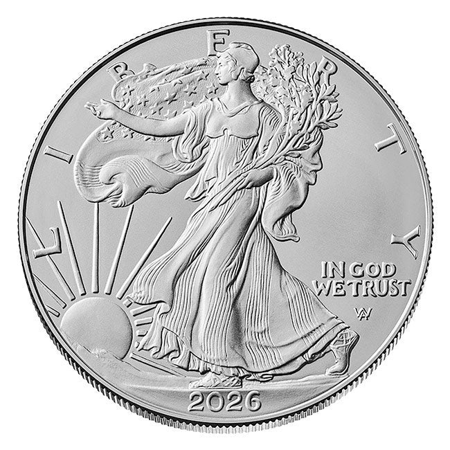 2026 1oz Silver American Eagle MS70 Coin